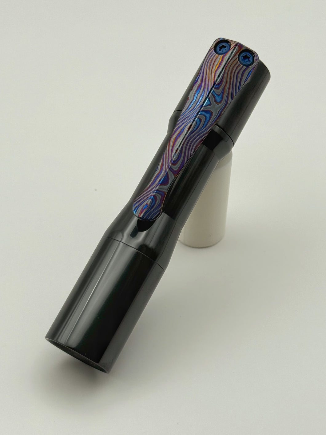 Mini Arc in Zirconium with Zircuti clip