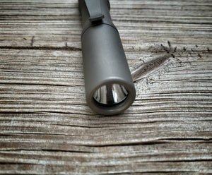 Titanium Stonewashed Click with 4000k Nichia led