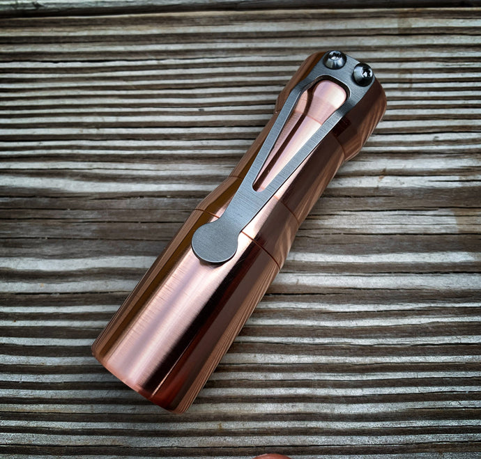 Copper Arcadian with Titanium clip